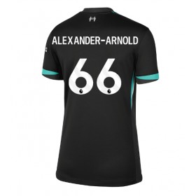 Liverpool Alexander-Arnold #66 Borte skjorte til dame 2024-25 Kortermet